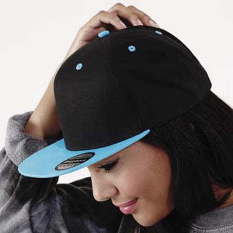 Beechfield Contrast Cotton Rapper Cap